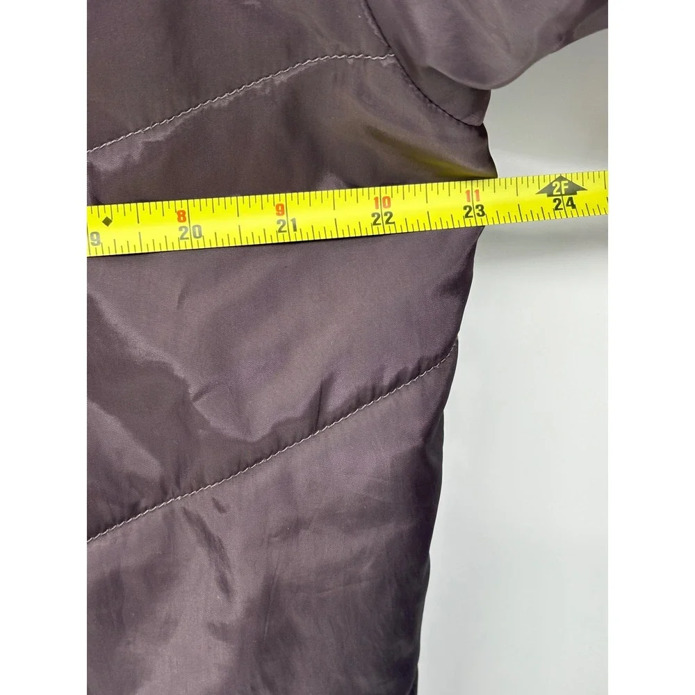 The North Face Puffer Jacket Men Size‎ Large Gray Purple Lightweight
